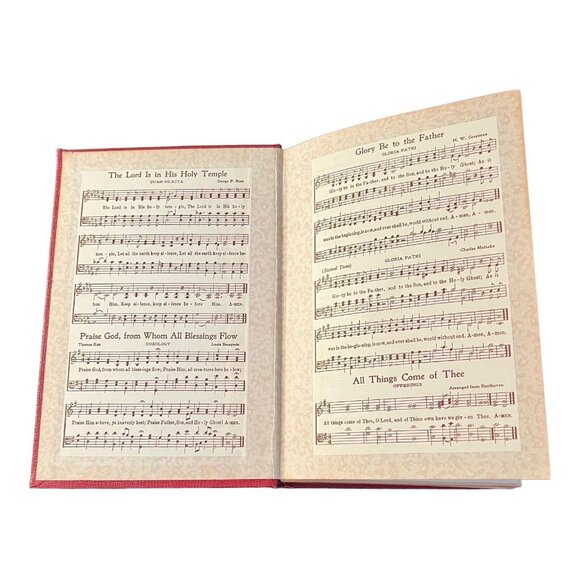 Favorite Hymns Of Praise Red Hardback Hymnal 1968 Tabernacle Publishing - Picture 4 of 7